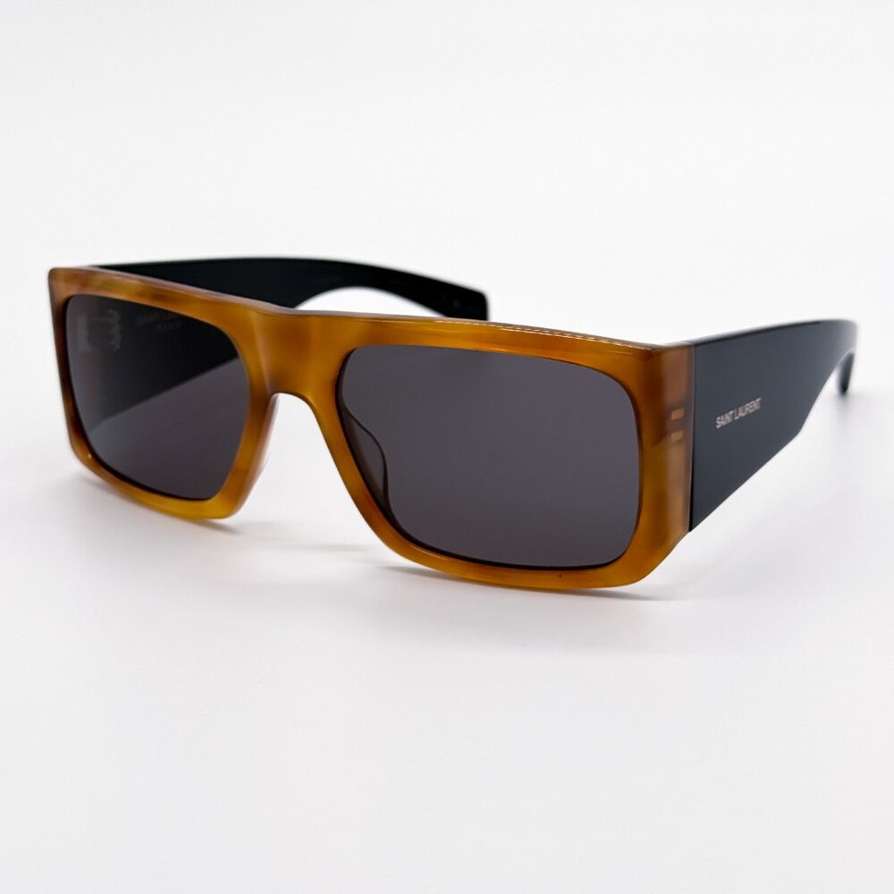NEW SAINT LAURENT SL635 ACETA 005 SUNGLASSES UNISEX HAVANA SL635 005 SUNGLASSES